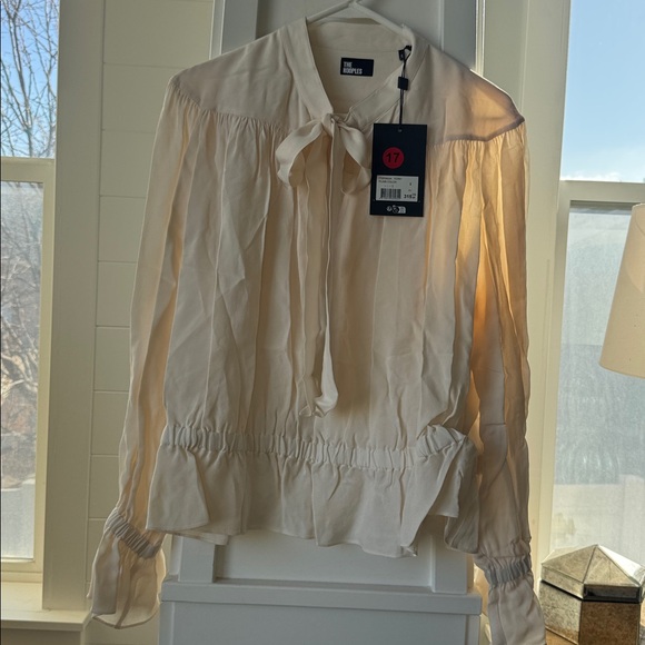 The Kooples Tie Neck Blouse - Picture 4 of 5